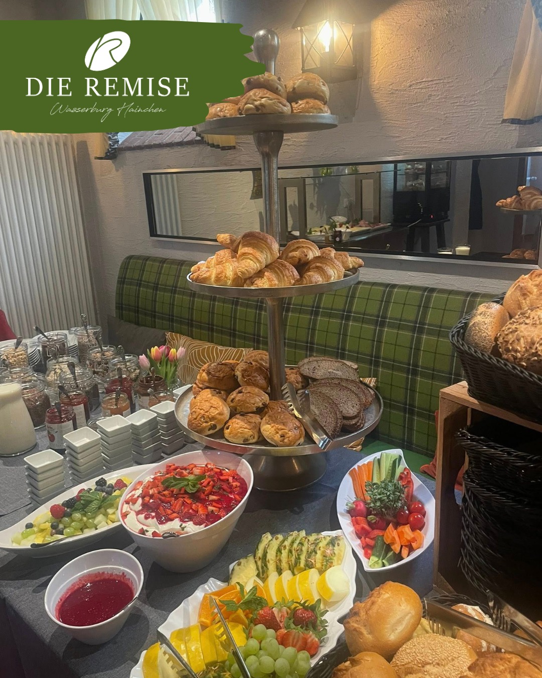 Reichhaltiges Brunchbuffet