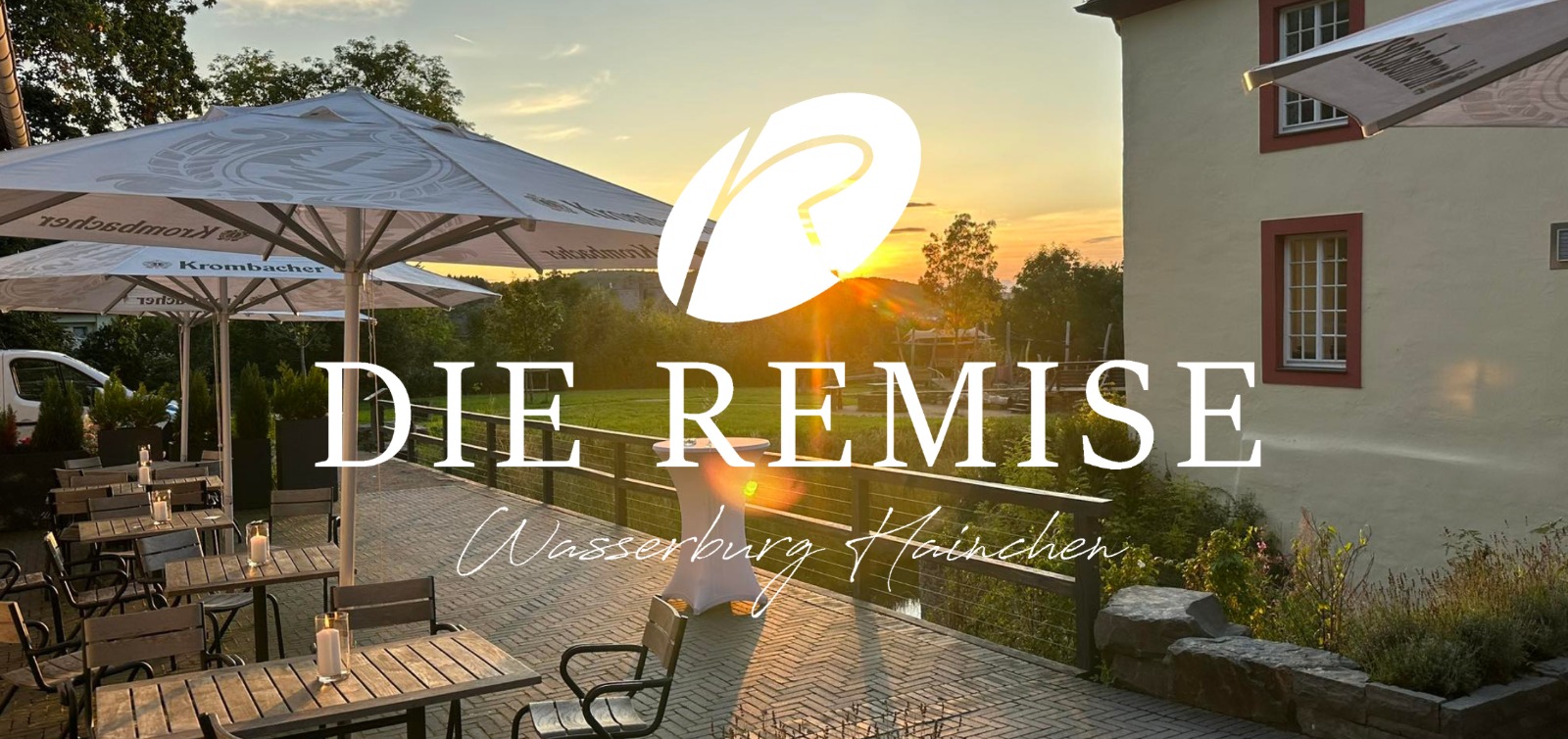 Die Remise an der Wasserburg Hainchen
